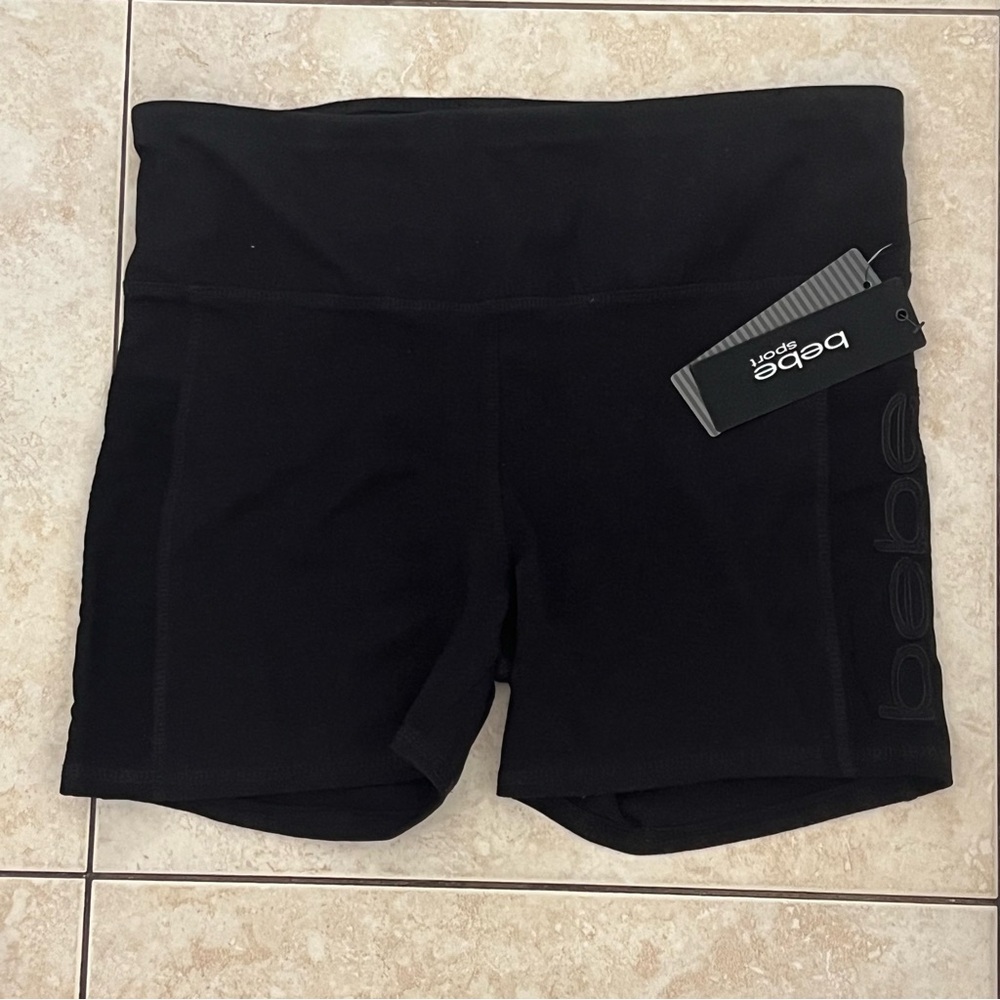 Bebe biker shorts